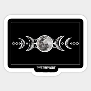 Moon phases Sticker